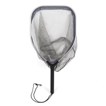 A&M N10 Landing Net Rubber Coated Grey
